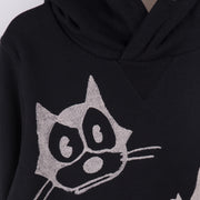 Black Hooded Sweatshirt