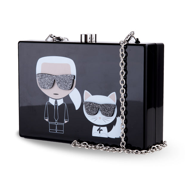 Karl And Choupette Box Bag