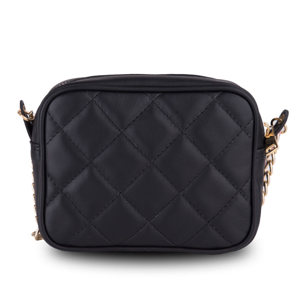 Quilted Black Bag