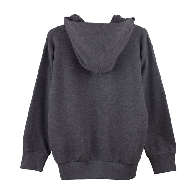 Grey Hooded Sweatshirt