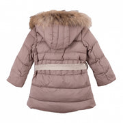 Beige Long Padded Coat