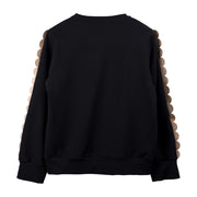 Black And Golden Sweatshirt