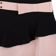 Black And Pink Frill Skirt