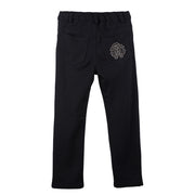 Black Elastic Trousers