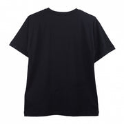 Black Embroidered T-Shirt