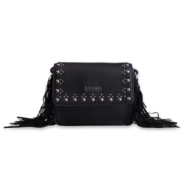 Black Fringes Handbag