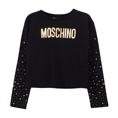 Black Glitter Sweatshirt