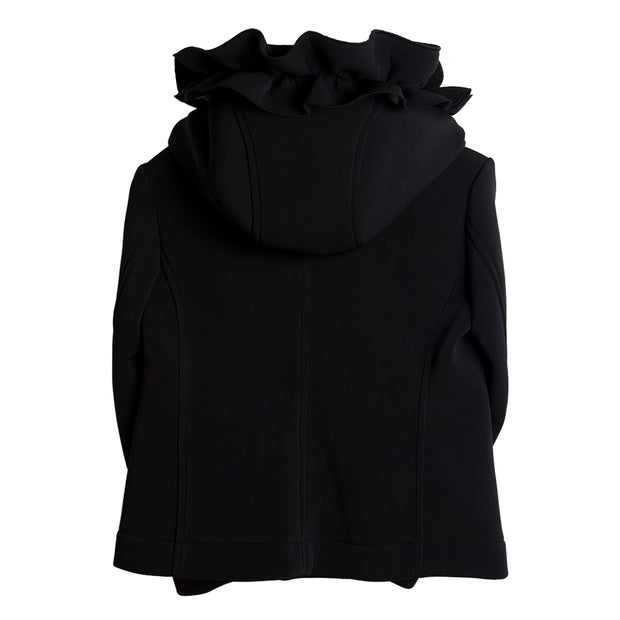 Black Hooded Coat