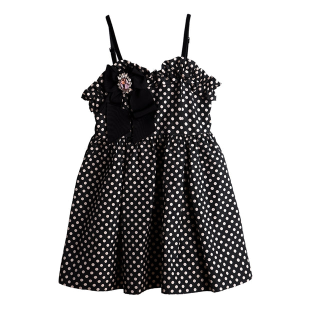 Black Polka Dot Dress