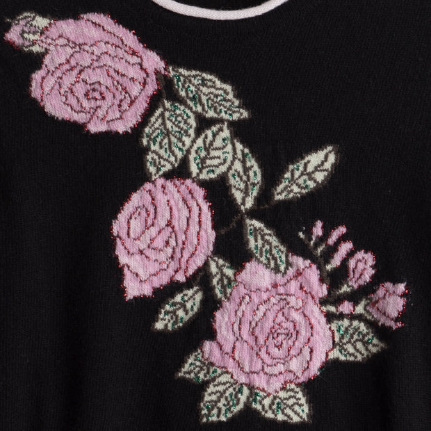 Black Roses Jumper