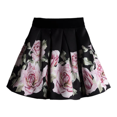 Black Roses Skirt