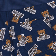 Blue Bear Pattern Trousers