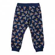 Blue Bear Pattern Trousers