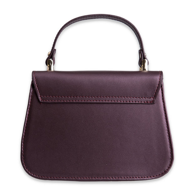 Bordeaux Leather Handbag