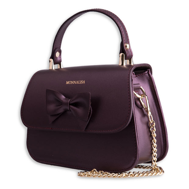 Bordeaux Leather Handbag