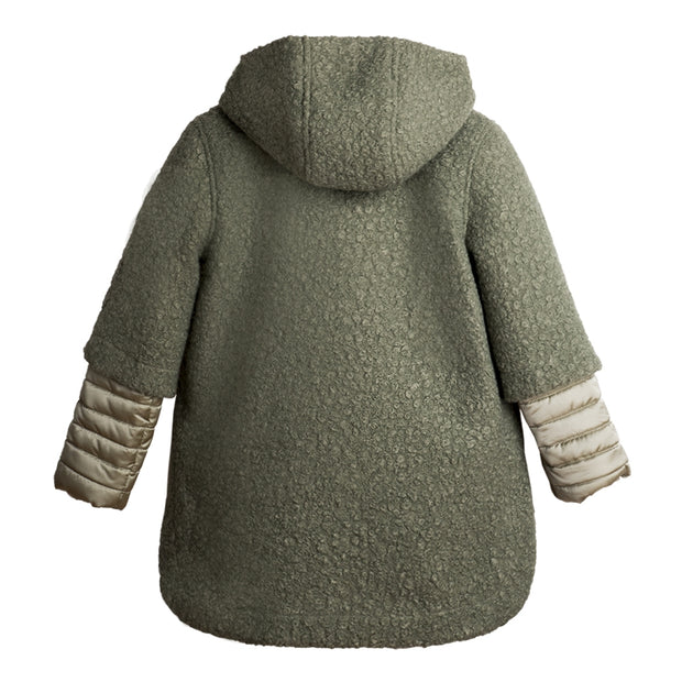 Green Padded Double Coat