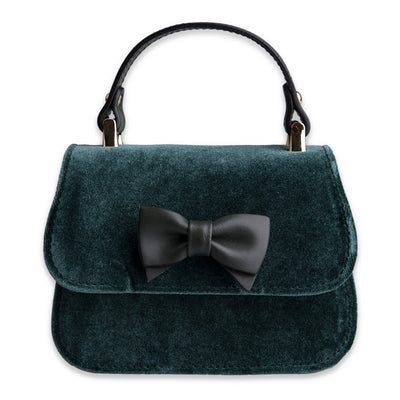 Green Velvet Mini Handbag