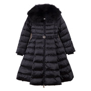 Long Black Padded Coat