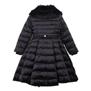 Long Black Padded Coat