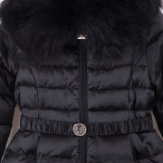 Long Black Padded Coat