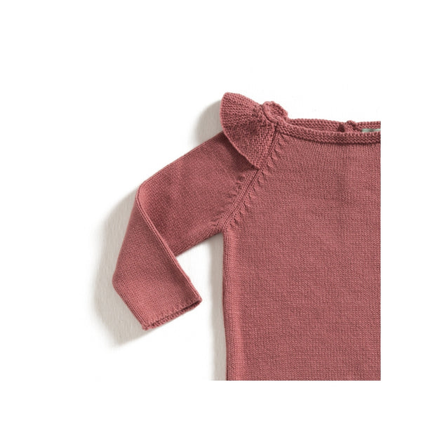 Marsala Ruffles Sweater