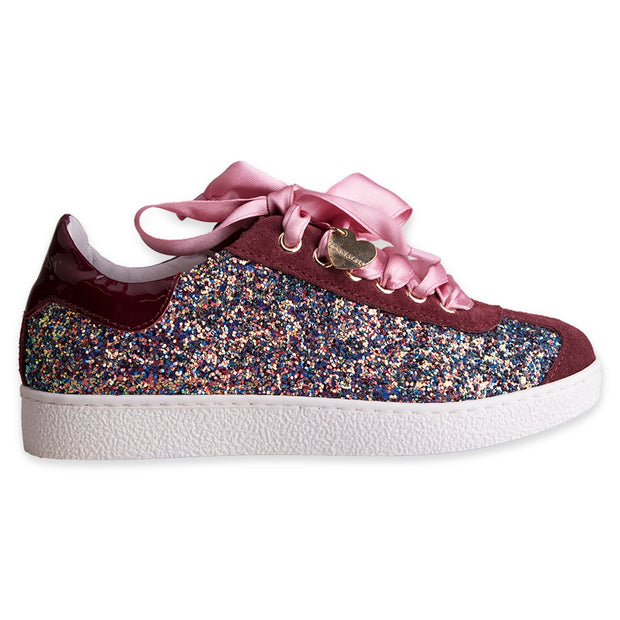 Multicolour Glitter Trainers