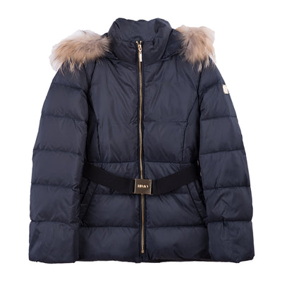 Navy Blue Padded Coat