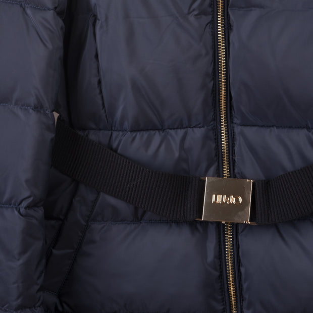 Navy Blue Padded Coat