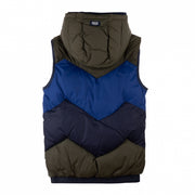 Padded Sleeveless Reversible Coat