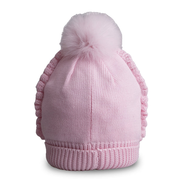 Pink Pompom Cap