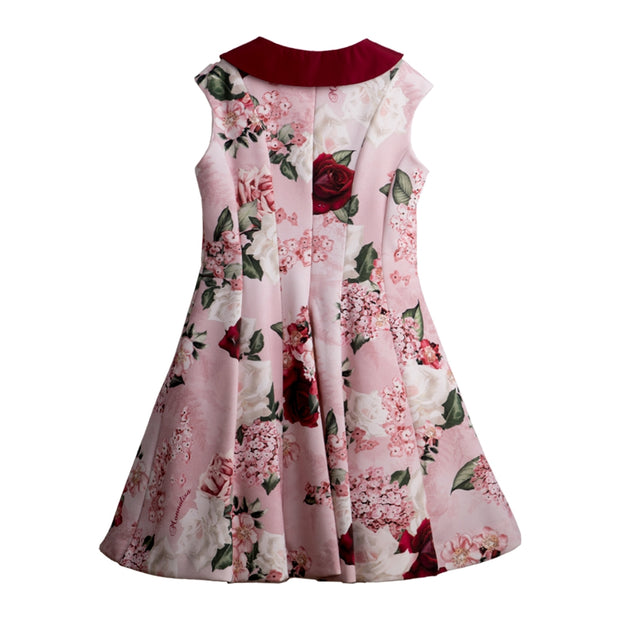 Pink Roses Dress