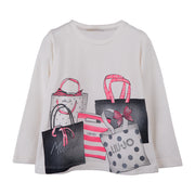 Pink Shopping Bags Sweatshirt