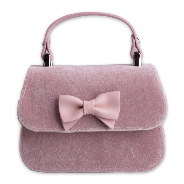 Pink Velvet Mini Handbag