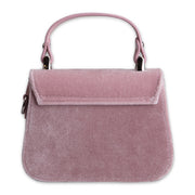 Pink Velvet Mini Handbag