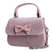 Pink Velvet Mini Handbag