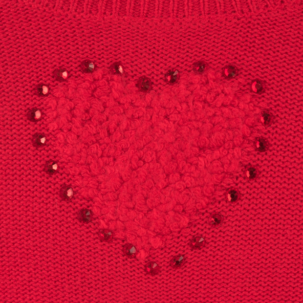 Red Heart Cardigan