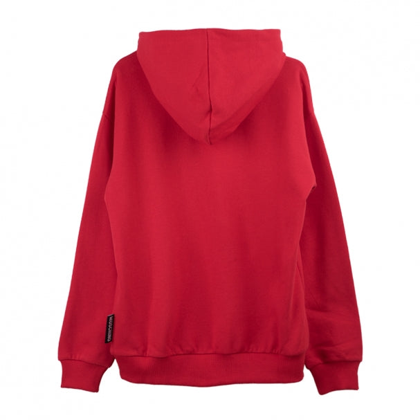 Red Hooded Sweatshirt