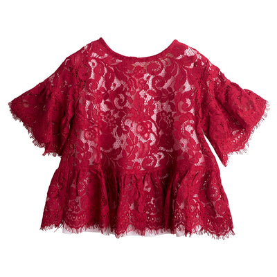 Ruby Lace Blouse