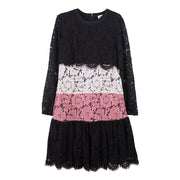 Tricolour Lace Dress