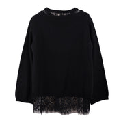 Two Pieces Black Jumper