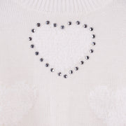 White Heart Cardigan