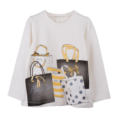 Yellow Shopping Bags Sweatshirt